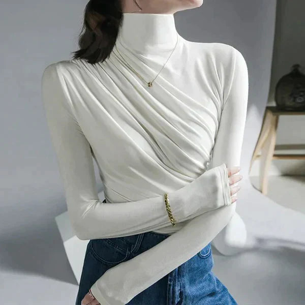 Drune | Falten Rollkragenpullover