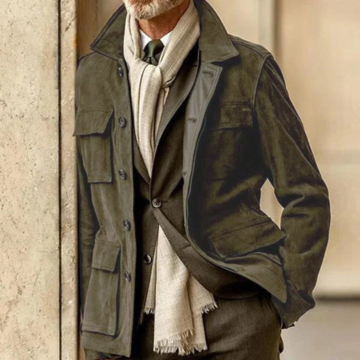 Drune | Winterjacke Aus Wildleder