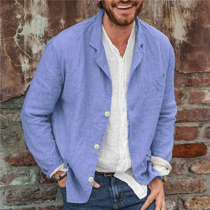 Drune | Stilvolle Leinenanzugjacke