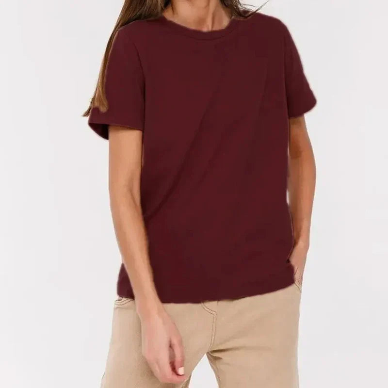 Drune | Damen-T-Shirt Aus 100% Baumwolle