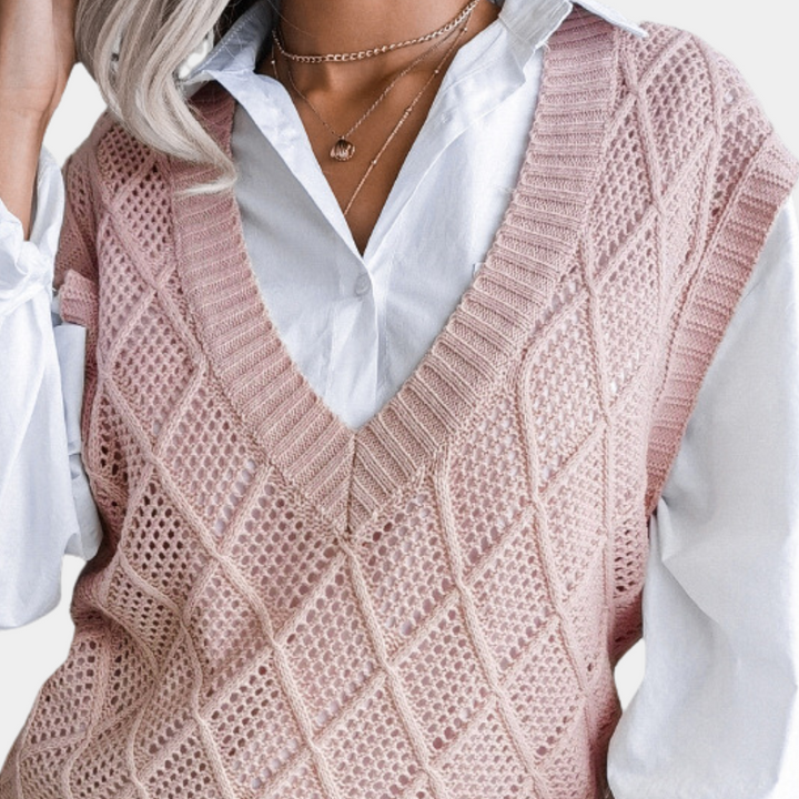 Drune | Trendy Gestrickter Pullover für Damen