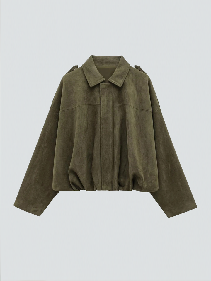 Drune | Übergrößen Wildlederjacke