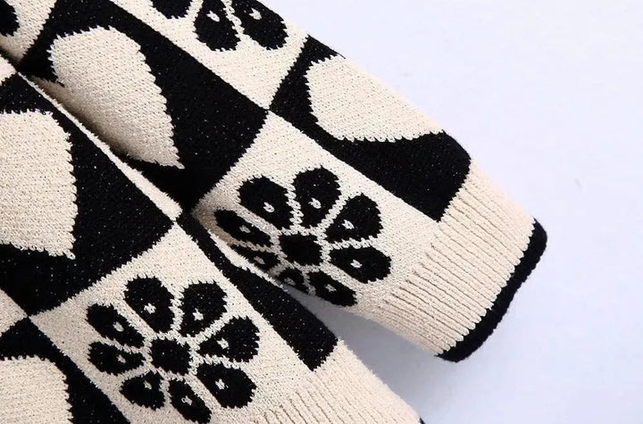 Drune | Lockere Strickjacken Pullover für Frauen