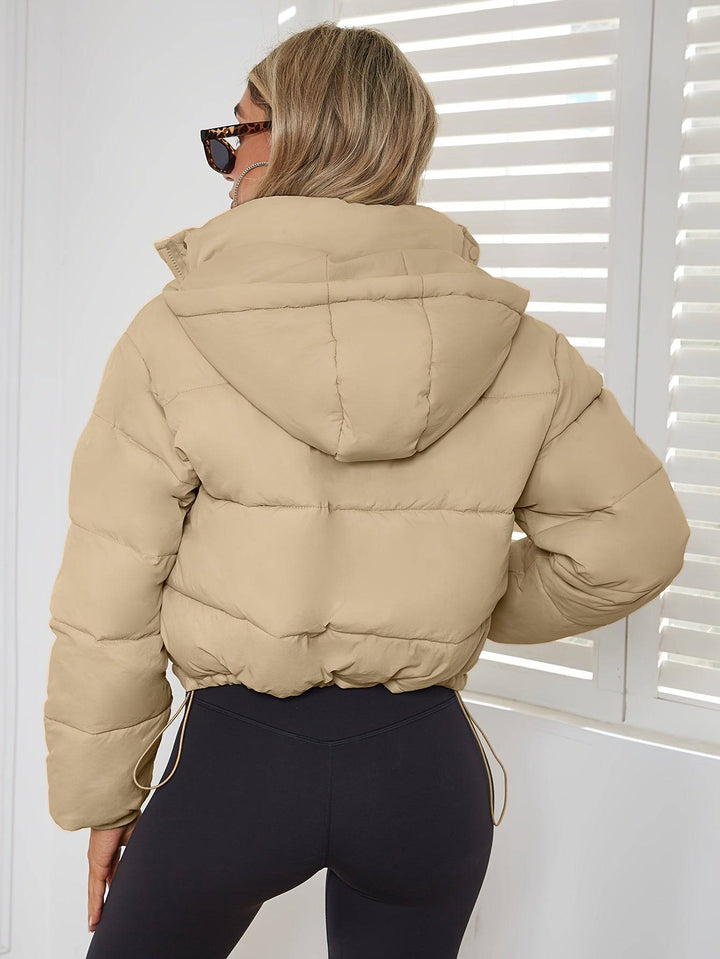 Drune | Gekürzte Puffer Winterjacke für Damen