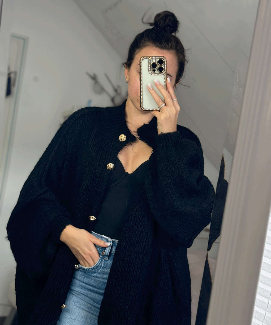 Drune | Overgrößed Strickjacke