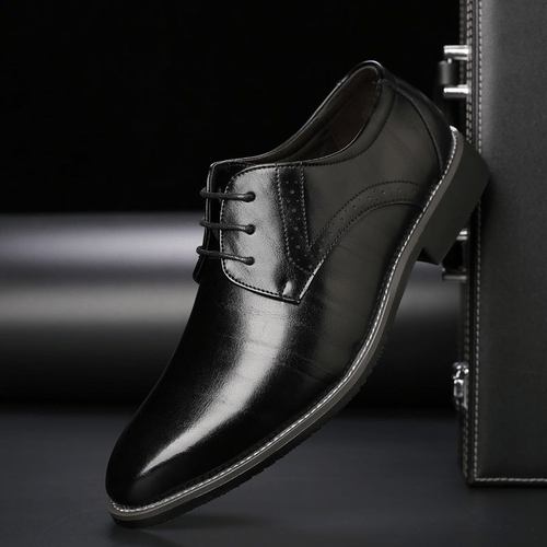 Drune | Stilvolle Herren Schuhe Schnürschuhe Mit Brogue Details