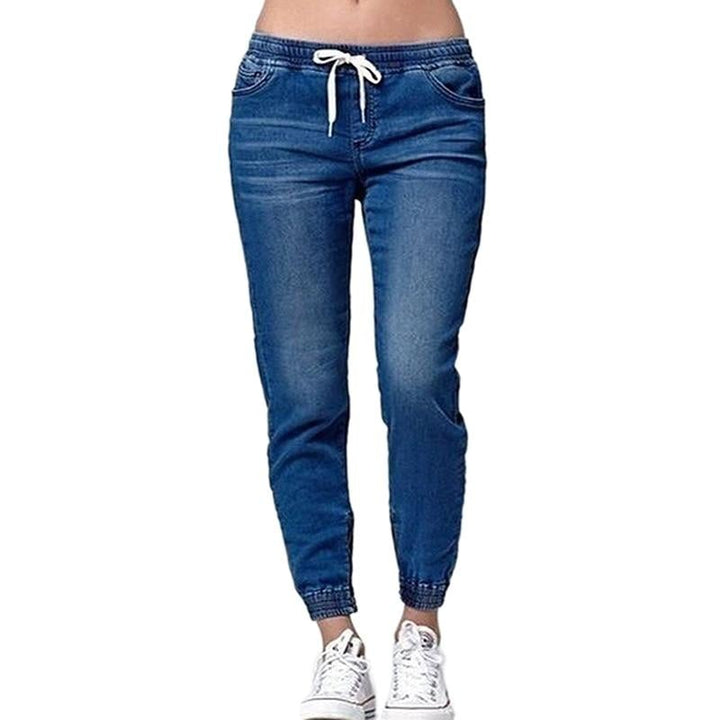 Drune Damenjeans im Joggingstil