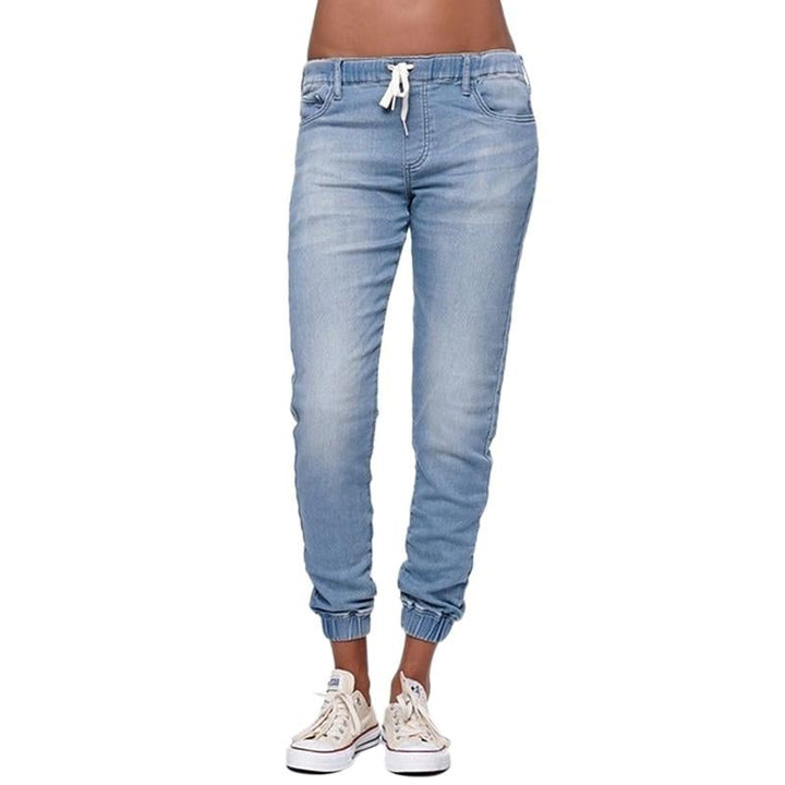 Drune Damenjeans im Joggingstil