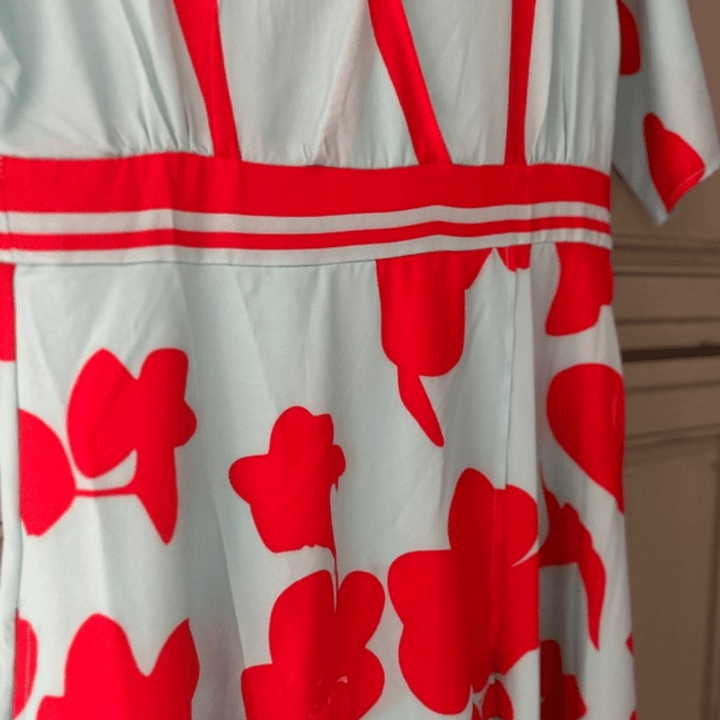 Drune | Luxuriöses Blumenkleid Damen Kleid