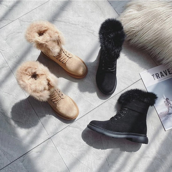 Drune | gefütterte winterstiefel für damen
