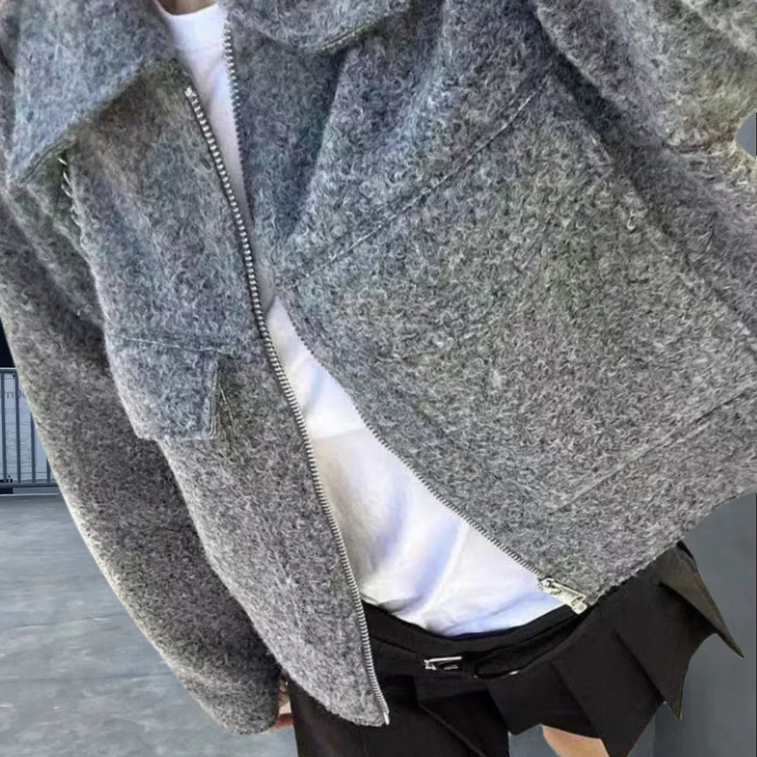Drune | Kurz Bouclé Jacke
