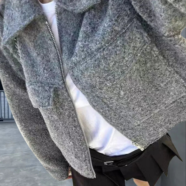 Drune | Kurz Bouclé Jacke