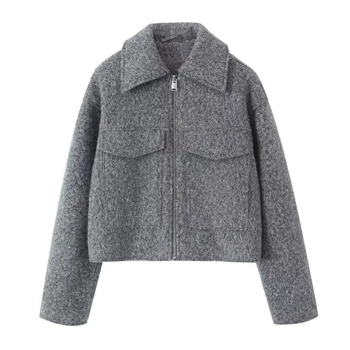 Drune | Kurz Bouclé Jacke