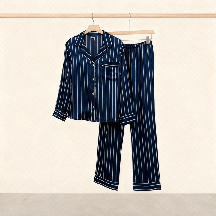 Drune | Elegantes Satin-Pyjama-Set für Paare