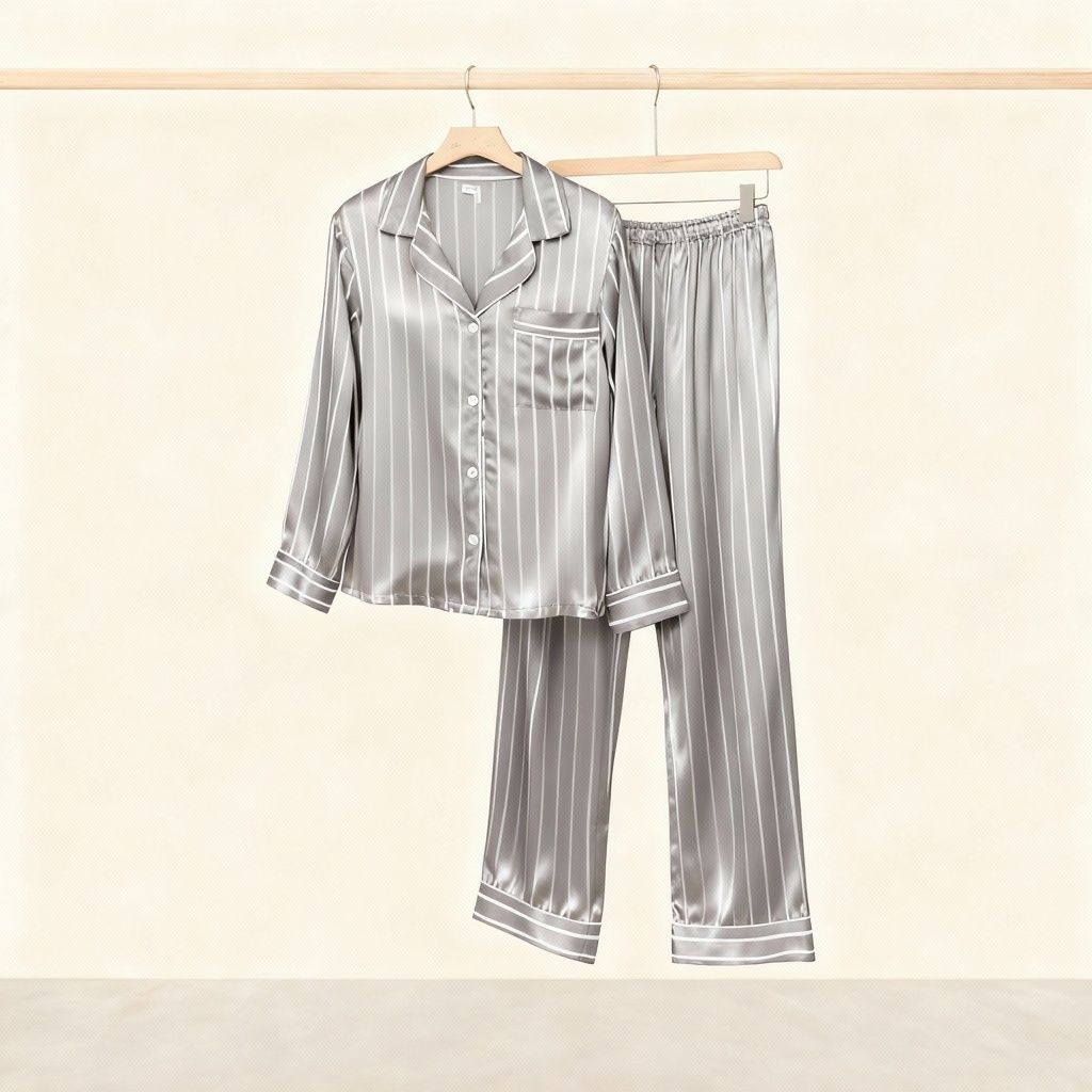 Drune | Elegantes Satin-Pyjama-Set für Paare