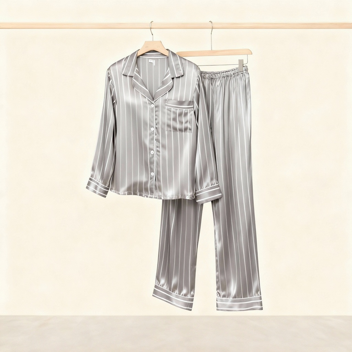 Drune | Elegantes Satin-Pyjama-Set für Paare