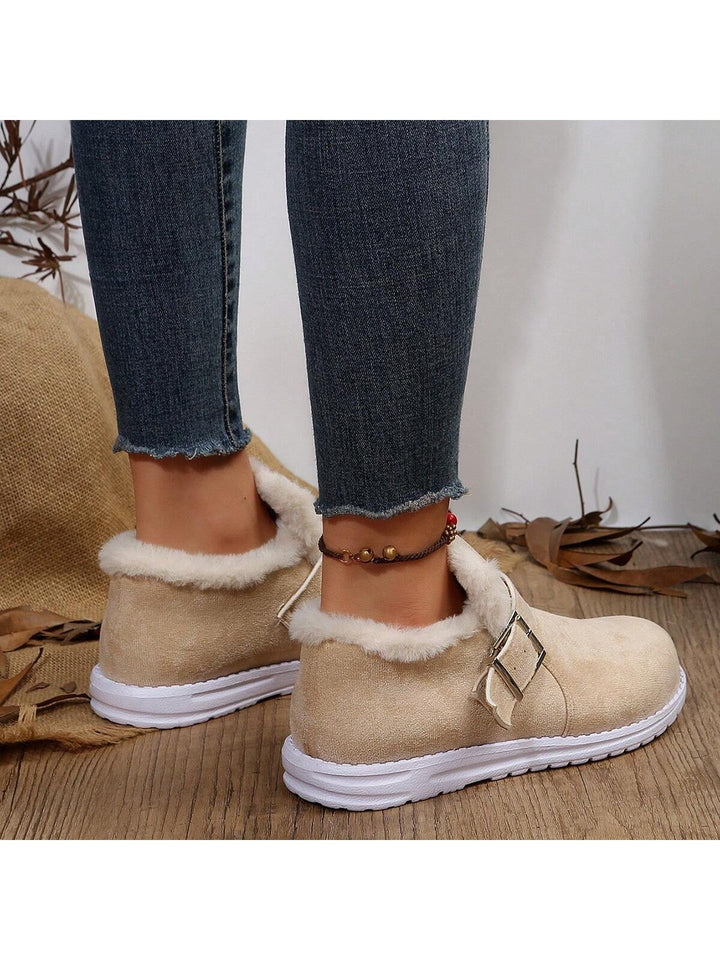 Drune | Flache Schneestiefel Für Stilvollen Winterkomfort Für Frauen