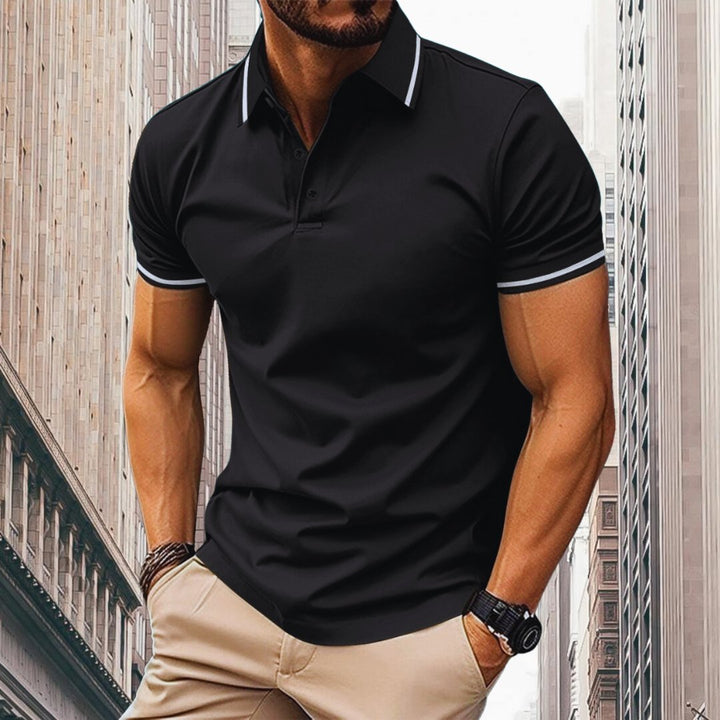 Drune | Muskel-Fit Polo-Shirt