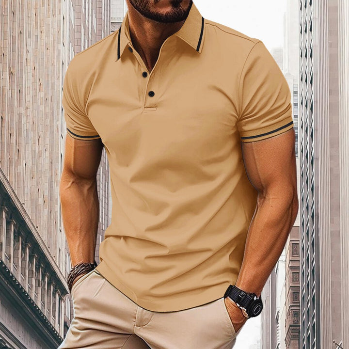 Drune | Muskel-Fit Polo-Shirt