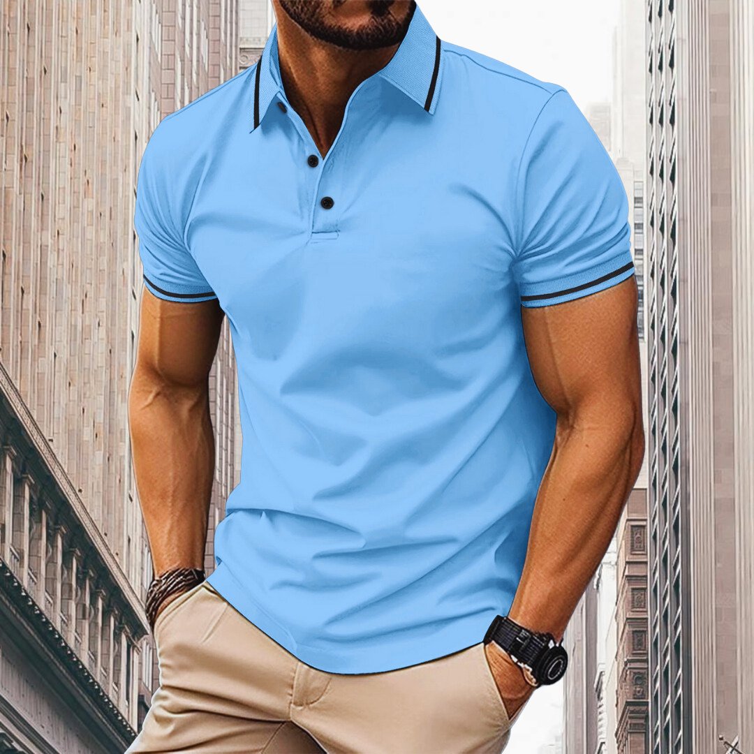 Drune | Muskel-Fit Polo-Shirt