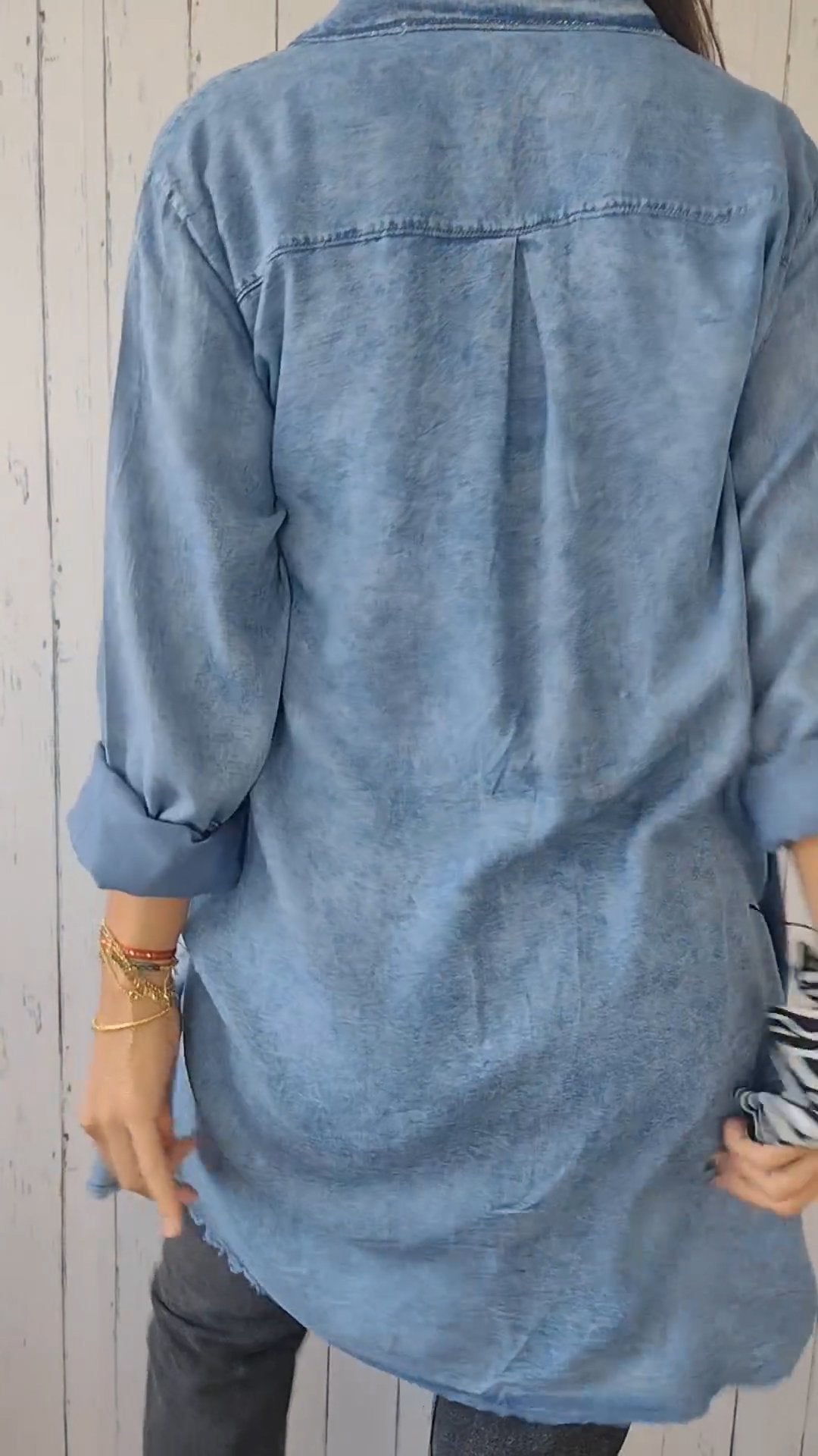 Drune | Bequeme Denimjacke