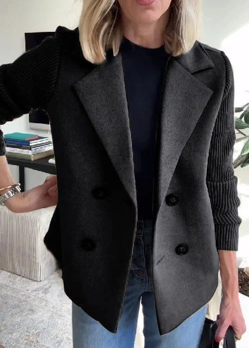 Drune | Eleganter Doppelreihiger Mantel