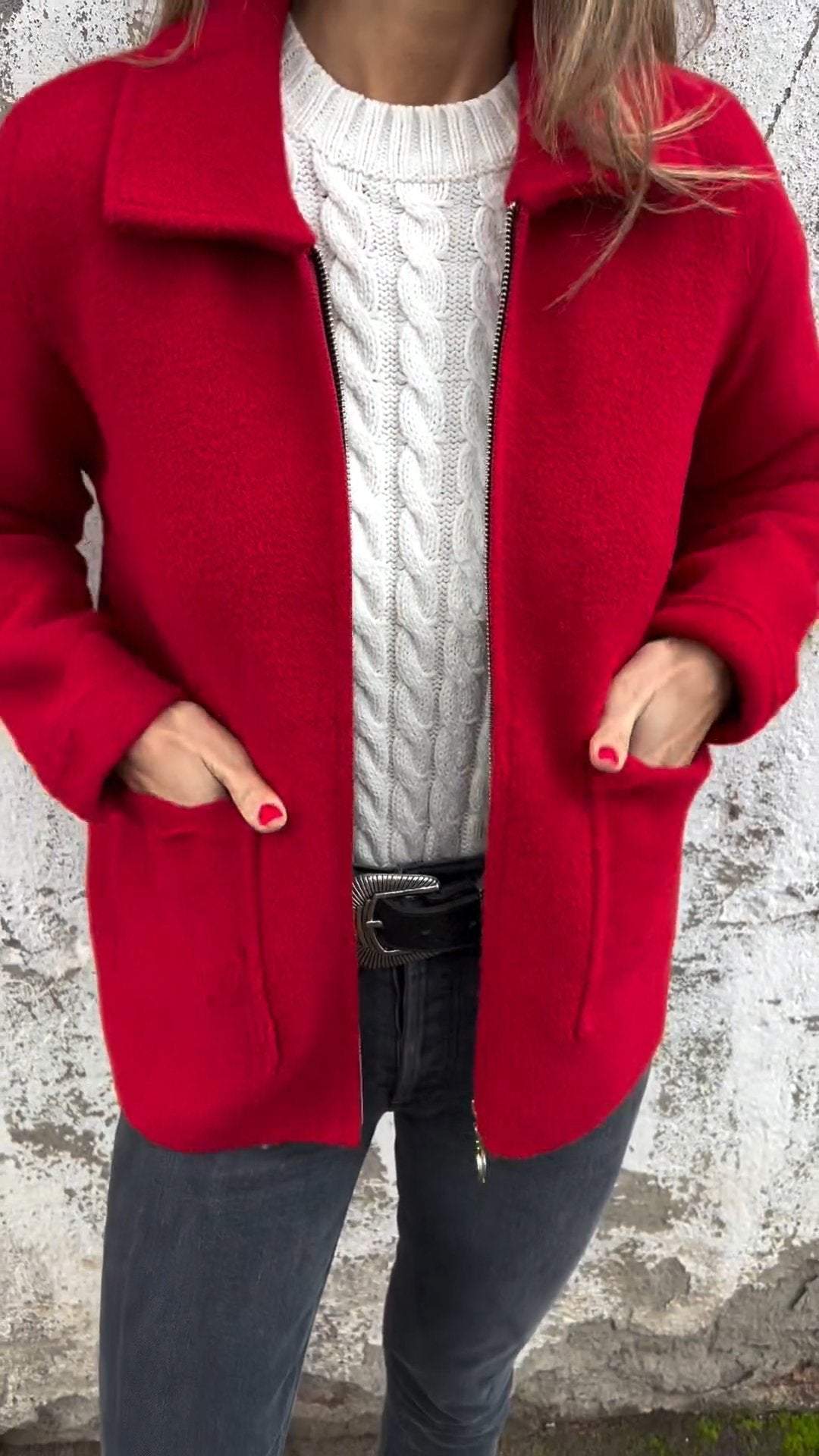 Drune | Elegante Strickjacke