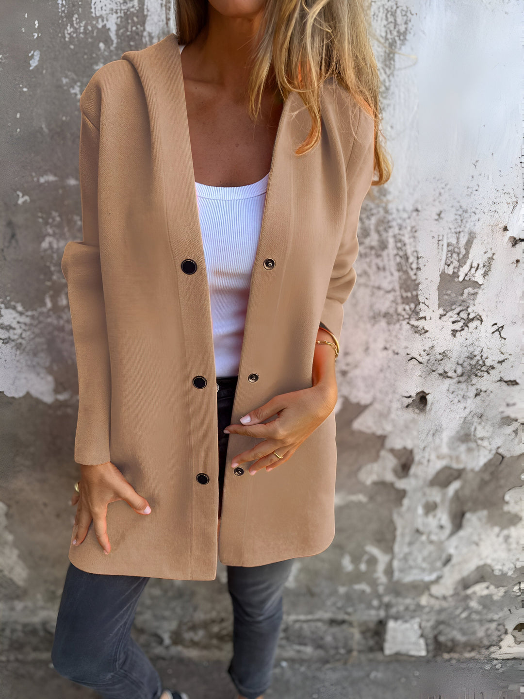 Drune | Lässige Kapuzenjacke