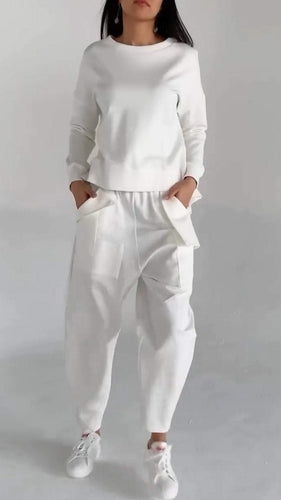 Drune | Funktionales Damensatz mit Leichtem Pullover Look