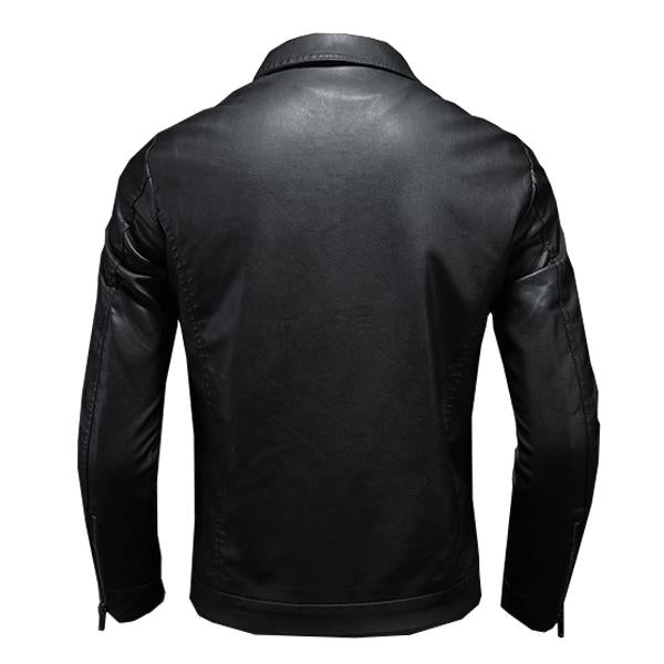 Drune | Lederjacke mit Kragen für Herren