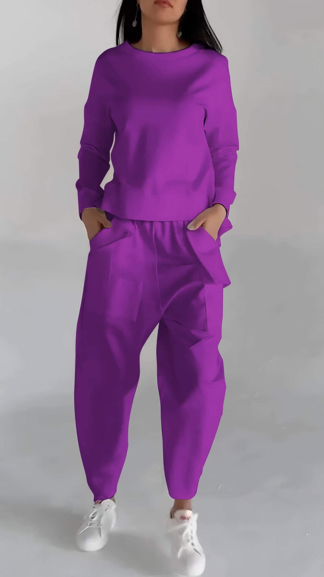 Drune | Funktionales Damensatz mit Leichtem Pullover Look