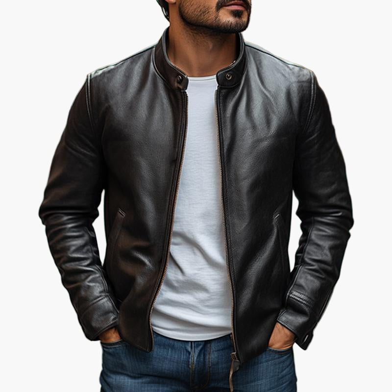 Drune | Jacke - Modernes Slim Fit Design mit Stehkragen, Stilvolle Alltags- und Freizeitjacke