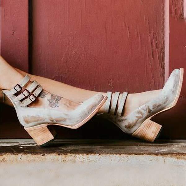 Drune | Vintage Schuhe Mit Absätzen