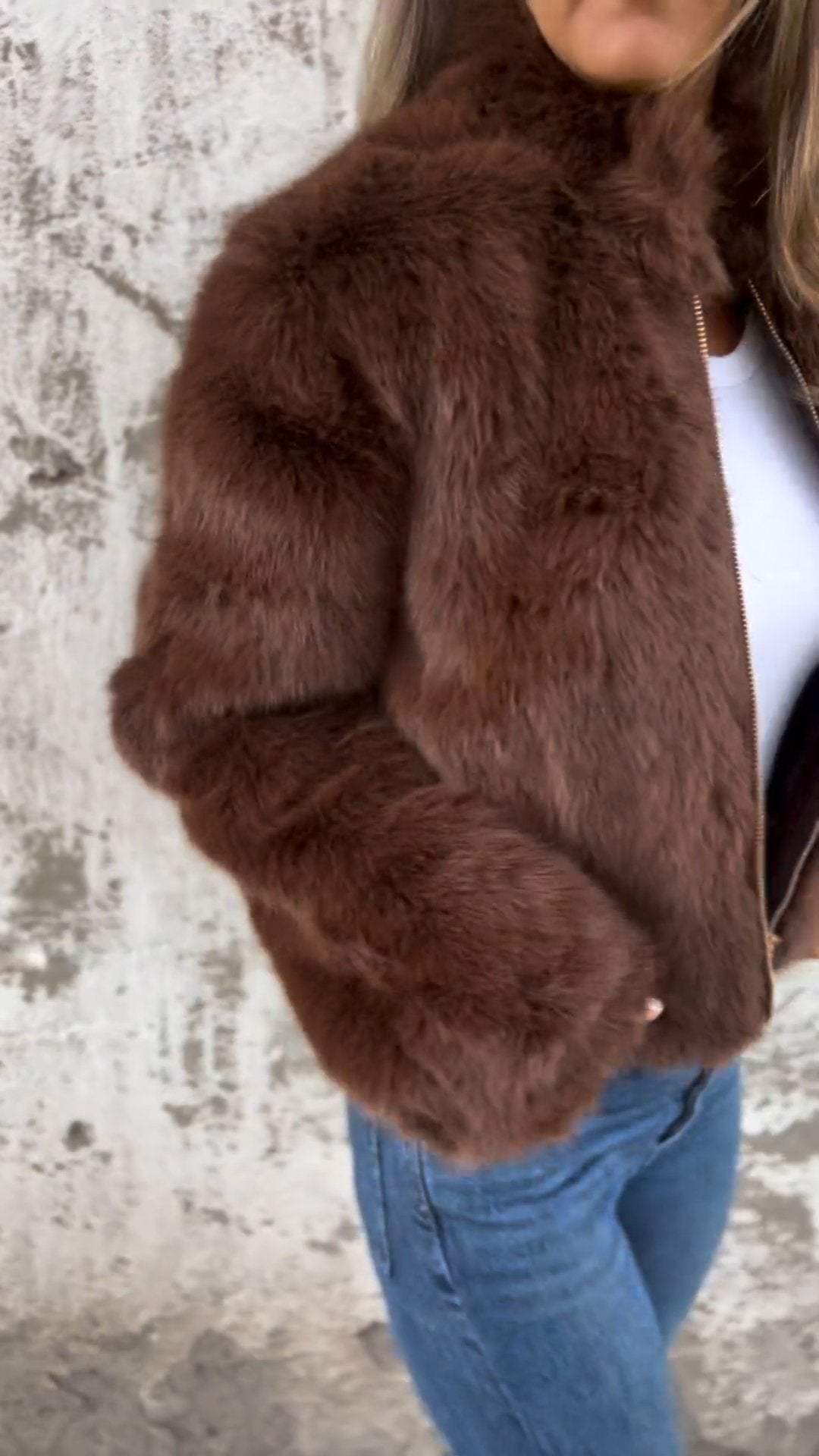 Drune | Faux Fur Jacke
