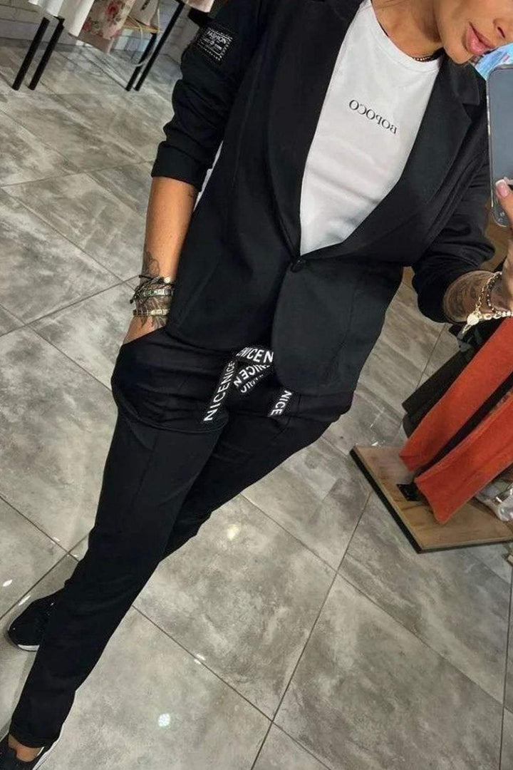 Drune | Zweiteiliges Satz Obere Jacke & Elastische Hose