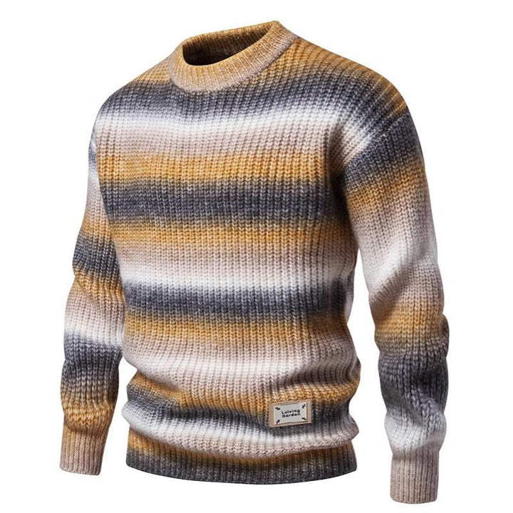 Drune | Strickpullover mit Ombre-effekt Weich und Warm Zeitloses Design