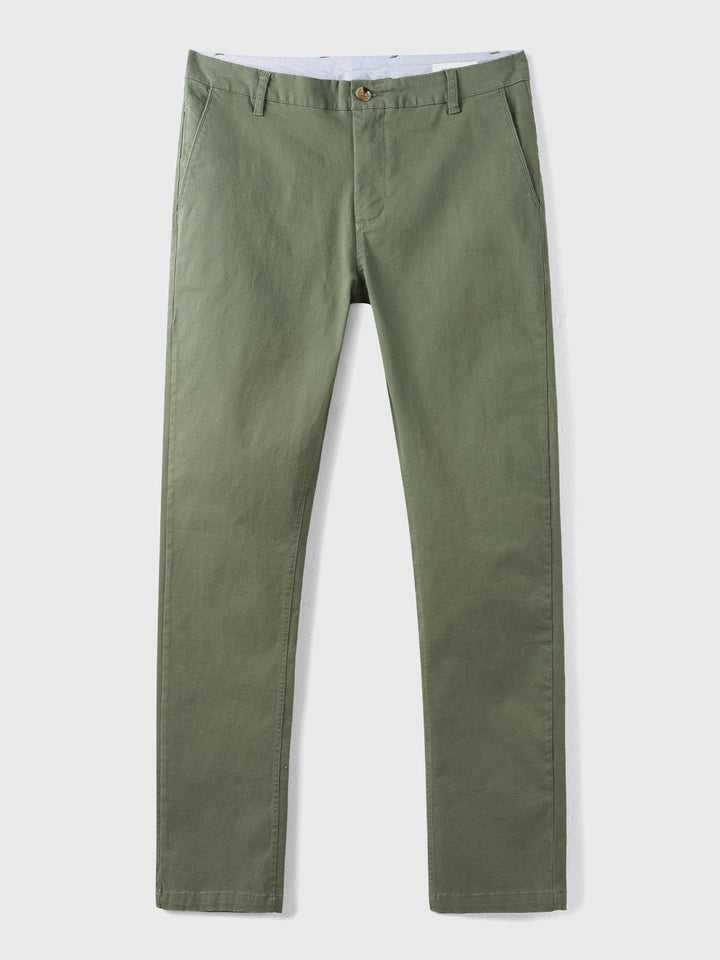 Drune | Hochwertige, Dehnbare Herren Chino Hose Aus Pflegeleichtem Baumwoll Mischgewebe