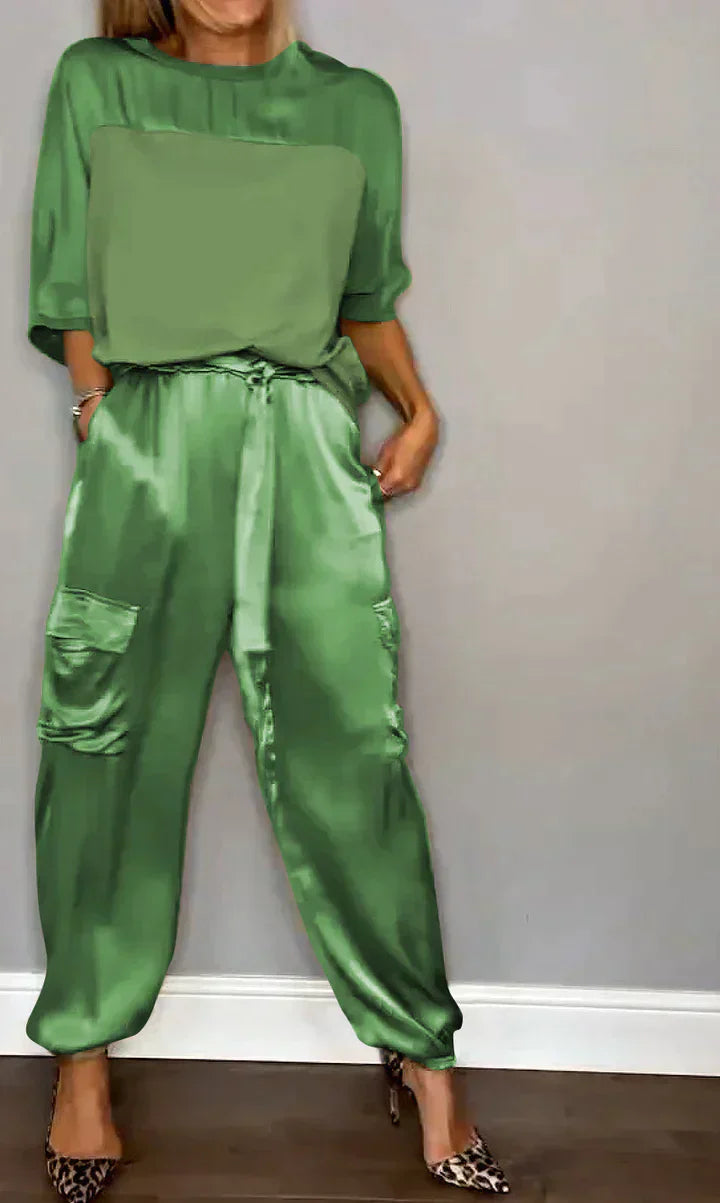 Drune | Satin Overall Anzug