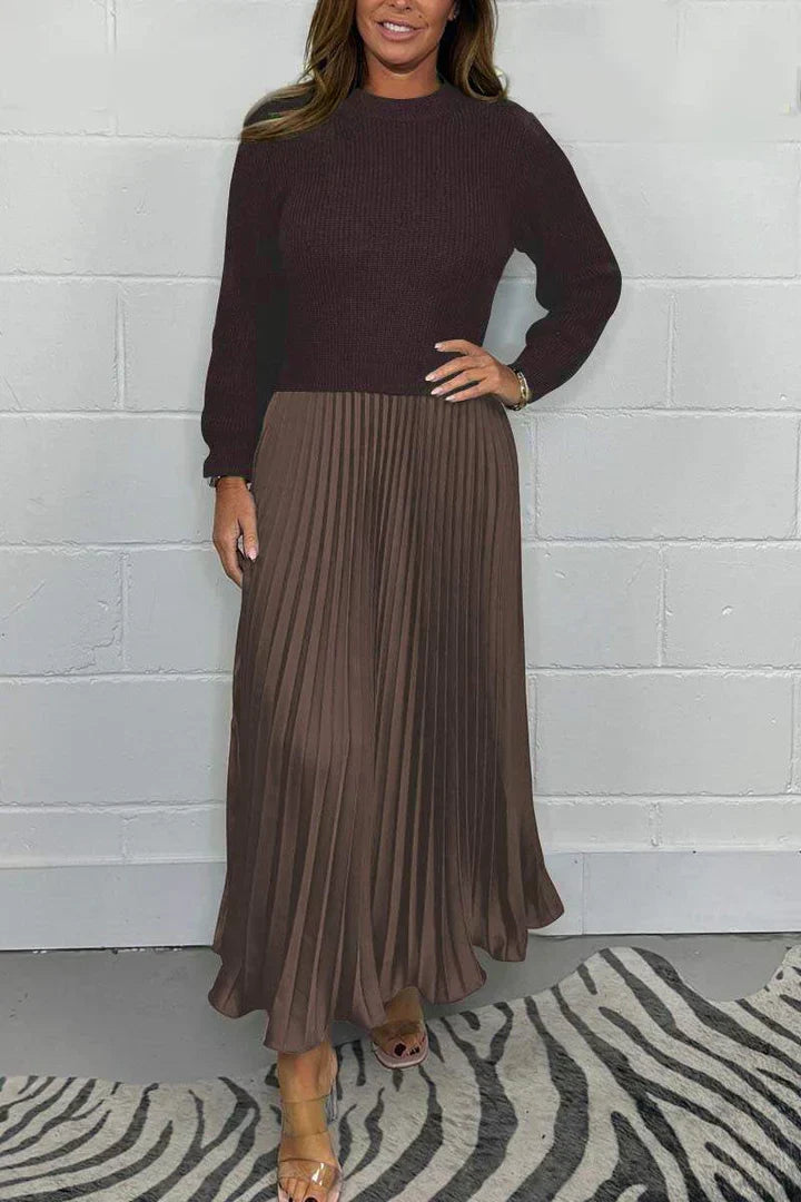 Drune | Eleganter 2-In-1-Kleid-Pullover