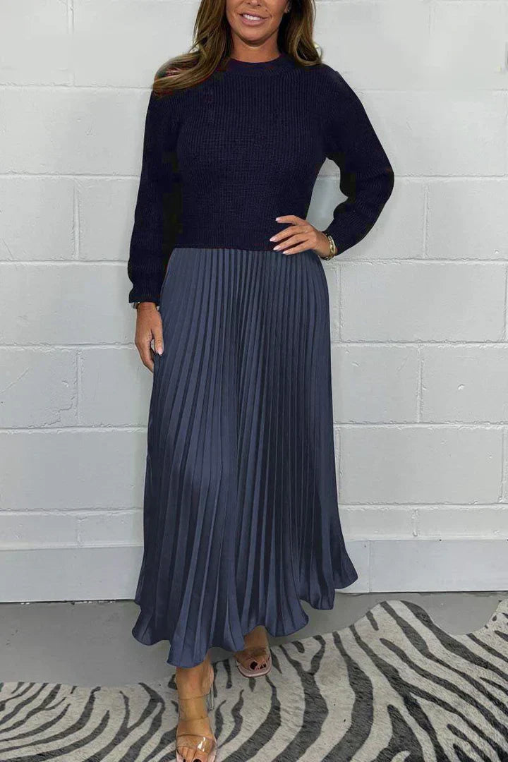 Drune | Eleganter 2-In-1-Kleid-Pullover