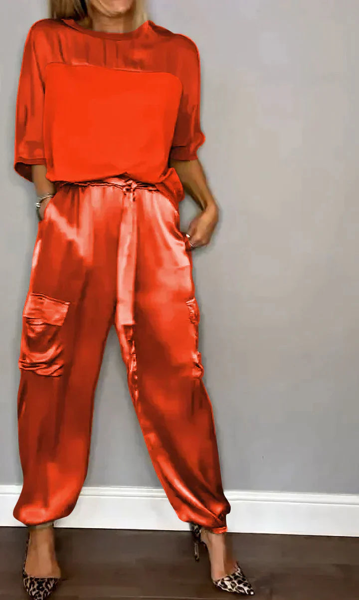 Drune | Satin Overall Anzug
