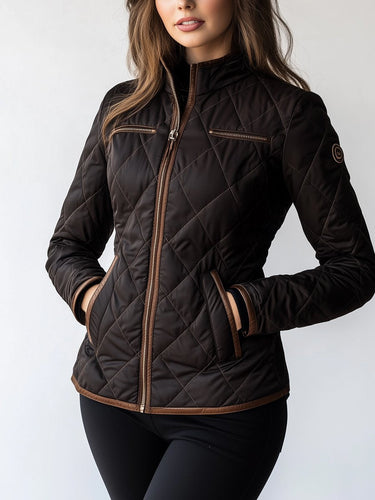 Drune | Schwarzer Mantel für Damen