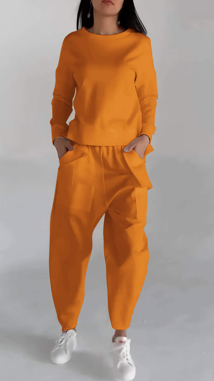 Drune | Funktionales Damensatz mit Leichtem Pullover Look