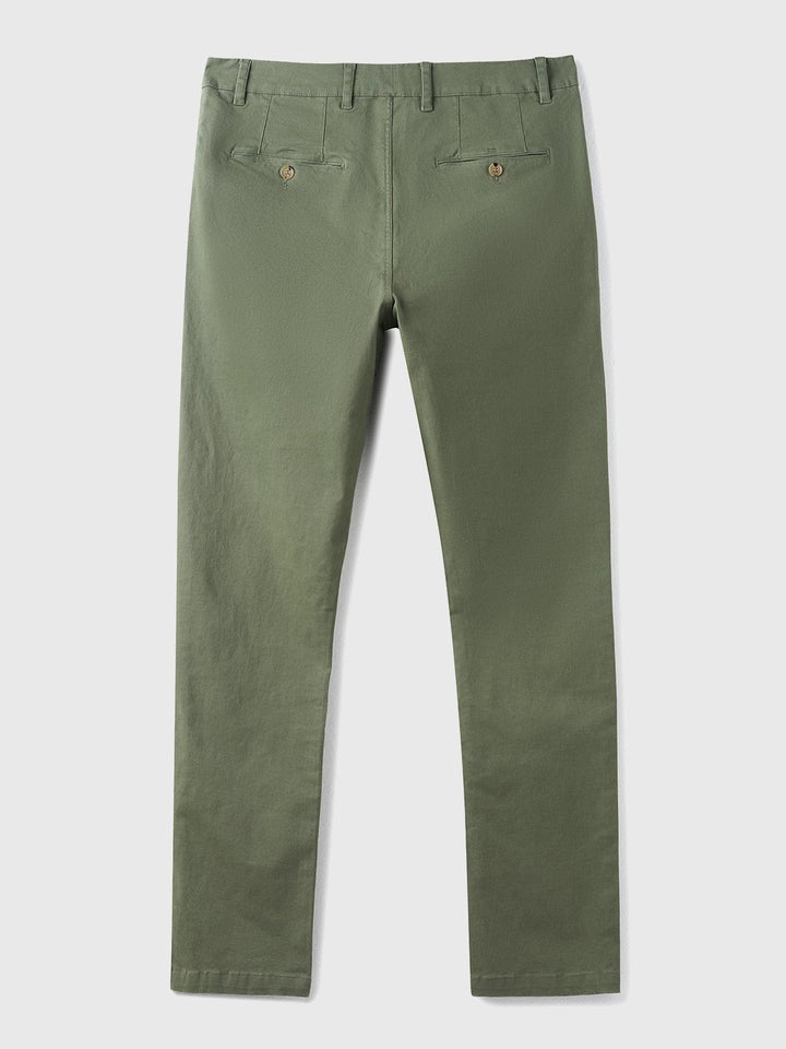 Drune | Hochwertige, Dehnbare Herren Chino Hose Aus Pflegeleichtem Baumwoll Mischgewebe