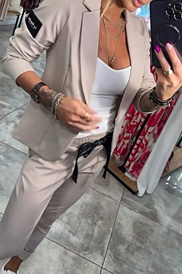 Drune | Zweiteiliges Satz Obere Jacke & Elastische Hose