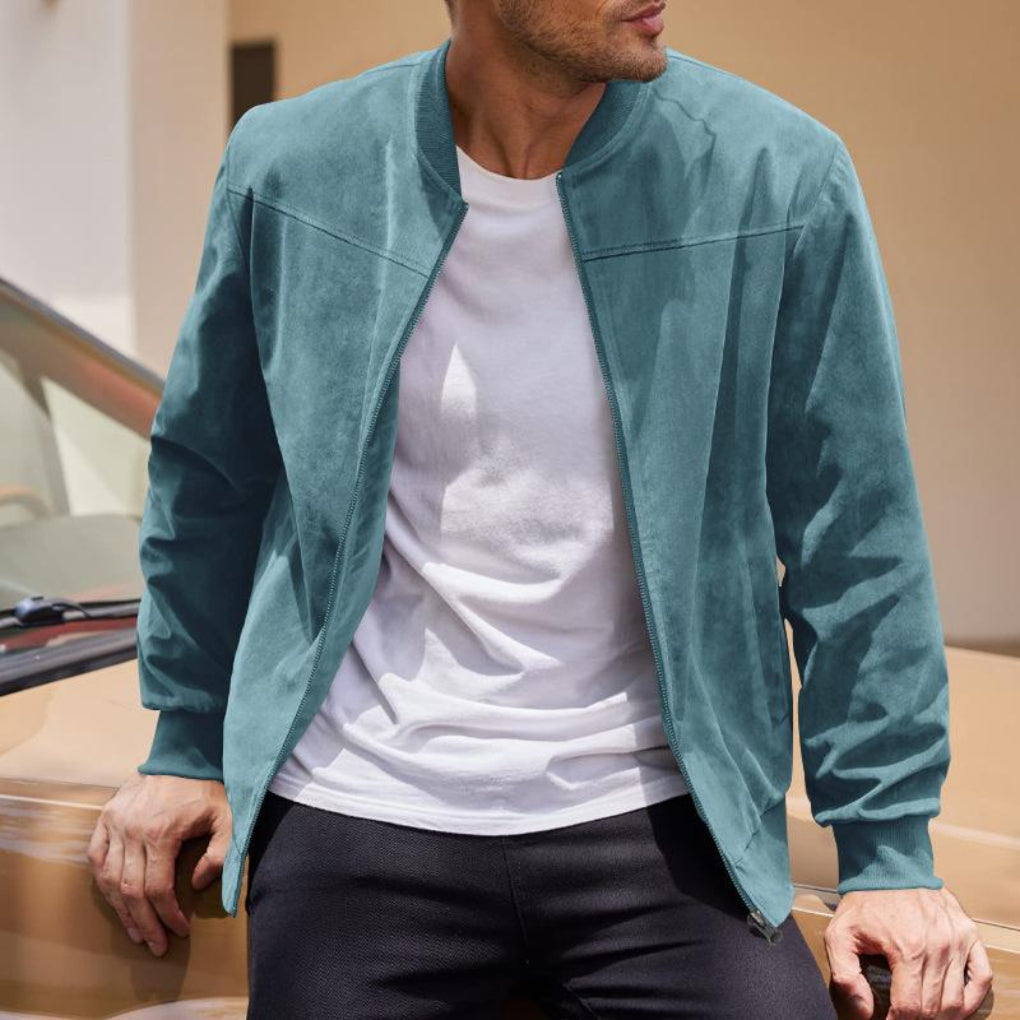 Drune | Retro Wildlederjacke für Herren