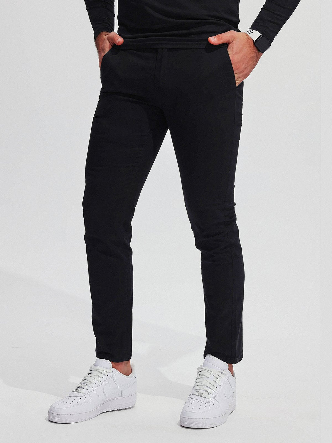 Drune | Hochwertige, Dehnbare Herren Chino Hose Aus Pflegeleichtem Baumwoll Mischgewebe