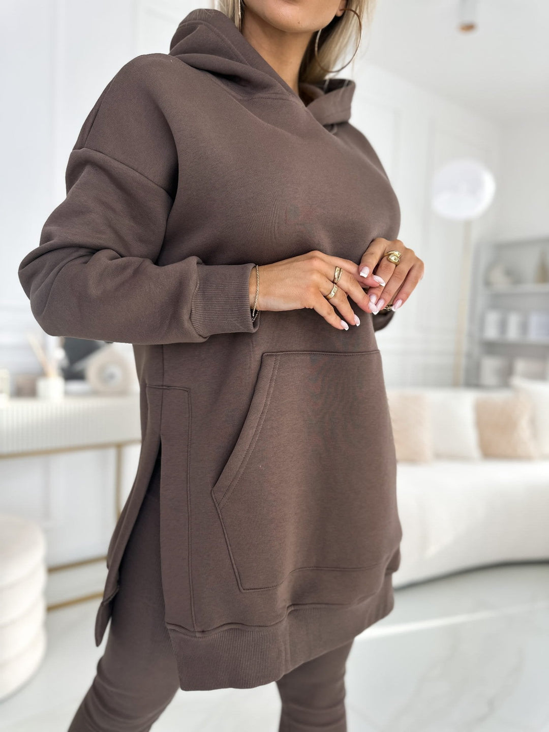 Kapuzenpulli | Leggings 2 in 1