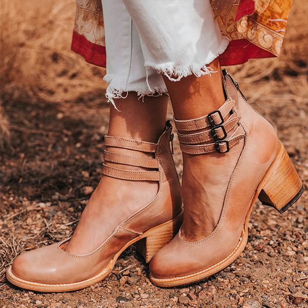 Drune | Vintage Schuhe Mit Absätzen