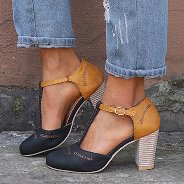 Elegante Vintage-Damen-Heels